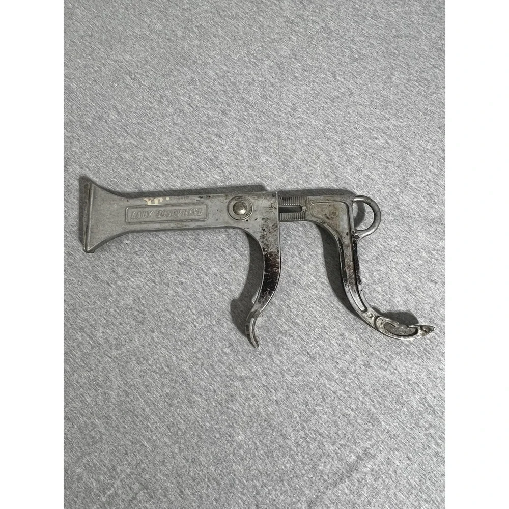 Vintage Lady Josephine Cast‎ Aluminum Shoe Holder Shine Polisher Stretcher